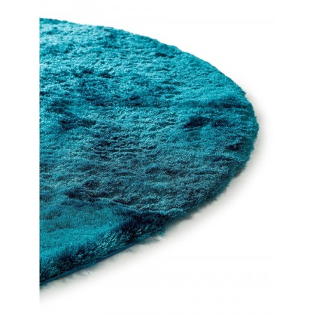 Shaggy vaip Whisper Turquoise Ø 160 cm ümmargune | FreshDesign.ee