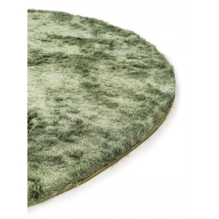 Shaggy vaip Whisper Green Ø 160 cm ümmargune | FreshDesign.ee