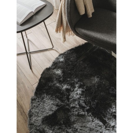 Shaggy vaip Whisper Charcoal Ø 160 cm ümmargune | FreshDesign.ee