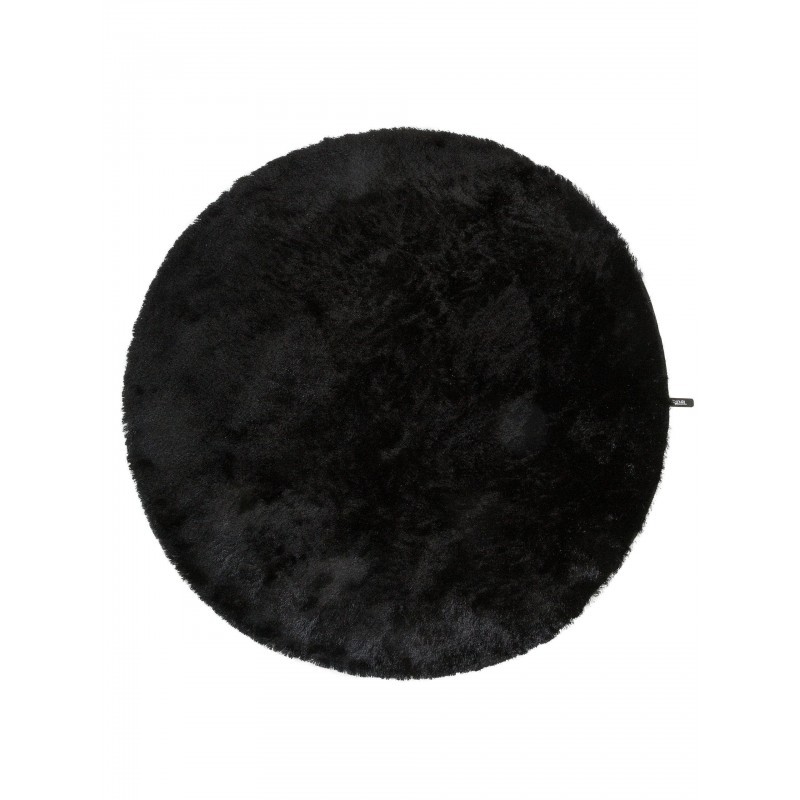 Shaggy vaip Whisper Black Ø 80 cm ümmargune | FreshDesign.ee