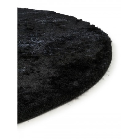 Shaggy vaip Whisper Black Ø 80 cm ümmargune | FreshDesign.ee