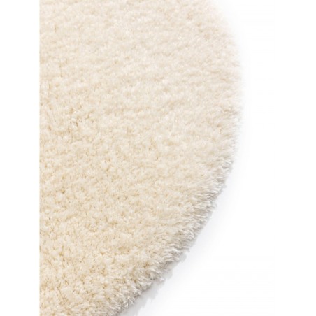 Shaggy vaip Ava Cream Ø 160 cm ümmargune | FreshDesign.ee