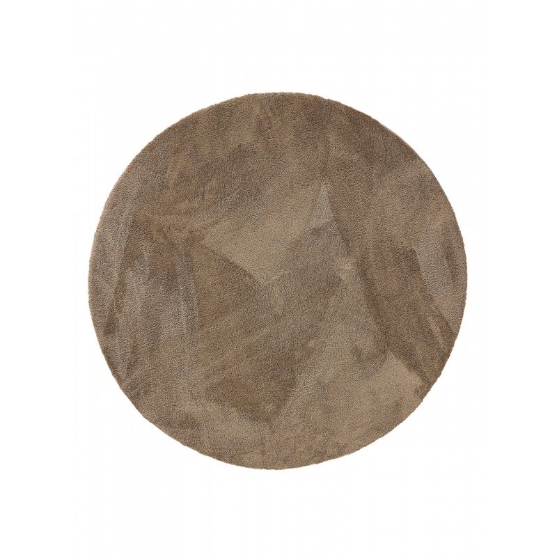 Shaggy Round vaip Soda Beige Ø 120 cm ümmargune | FreshDesign.ee