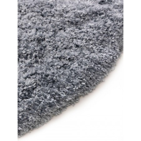 Shaggy Round vaip Ricky Blue Ø 80 cm ümmargune | FreshDesign.ee