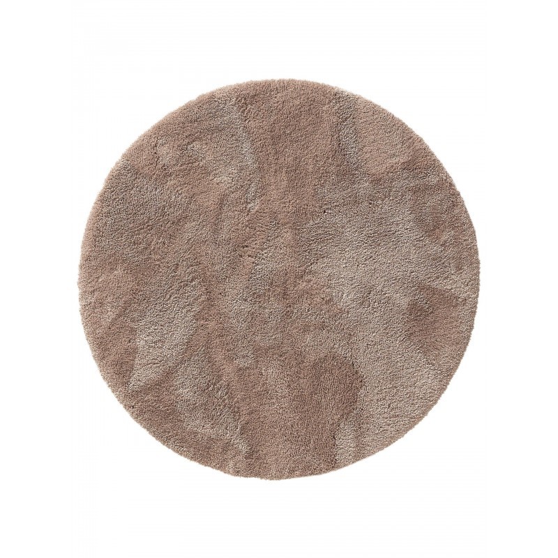 Shaggy Round vaip Cloudy Taupe Ø 160 cm üm... | FreshDesign.ee