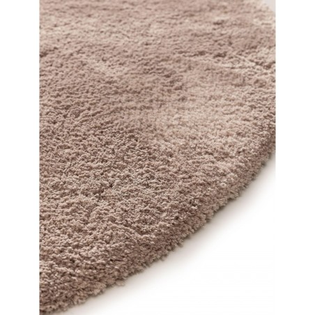 Shaggy Round vaip Cloudy Taupe Ø 160 cm üm... | FreshDesign.ee