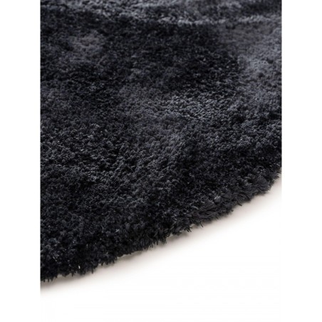 Shaggy Round vaip Cloudy Charcoal Ø 80 cm ... | FreshDesign.ee