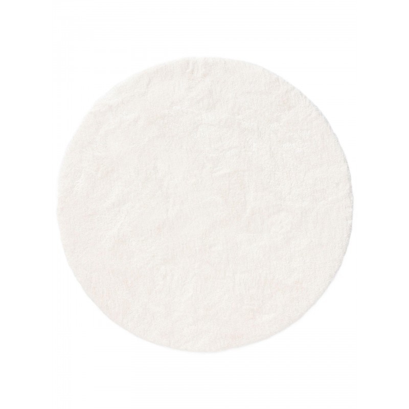 Shaggy Round Rug Cloudy Cream Ø 160 cm ümmargune | FreshDesign.ee