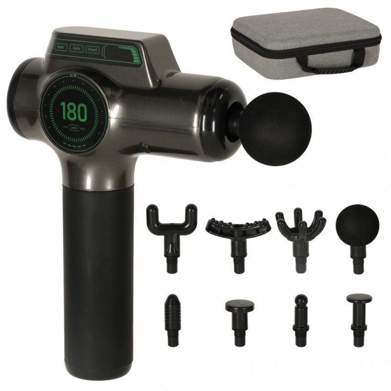 Kehamassaažipüstol selja massaažipüstol 8 käeosa | FreshDesign.ee