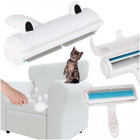 Valge ja sinine mantlipuhastushari | FreshDesign.ee