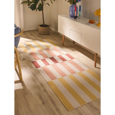 Runner Judith Mitmevärviline/Kollane 80x240 cm