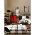 Puuvillane vaip Lucy must/valge 120x170 cm | FreshDesign.ee