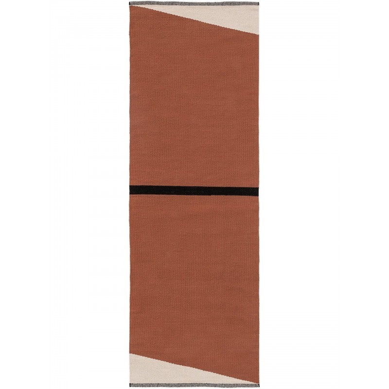 Puuvillane vaip Lenny Terracotta 70x200 cm | FreshDesign.ee