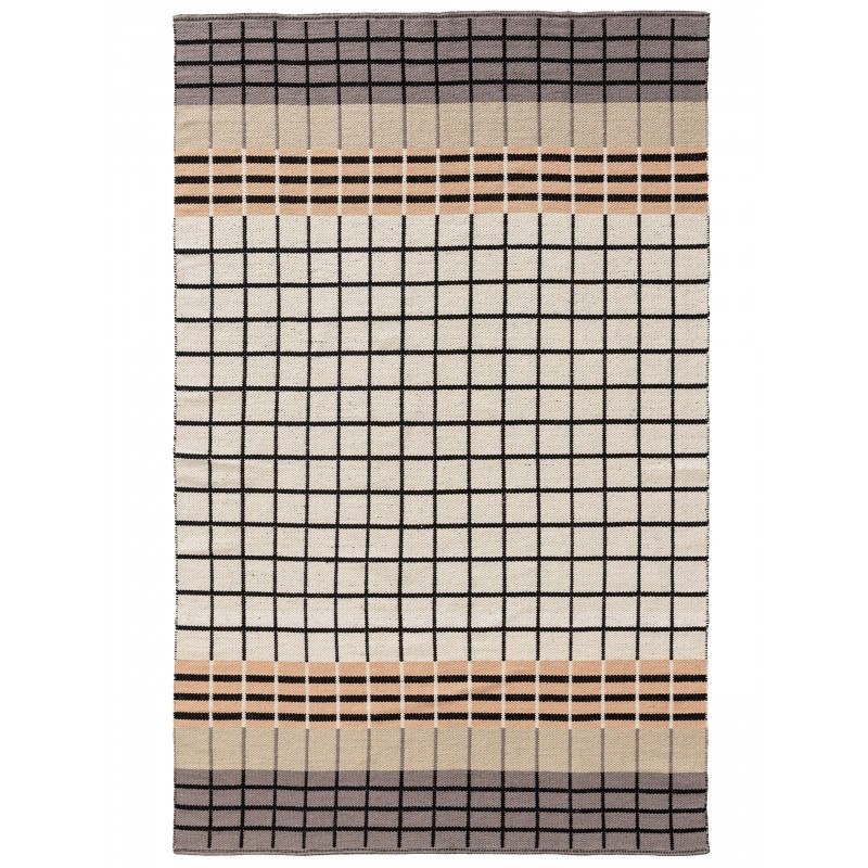 Puuvillane vaip Leander hall/valge 160x230 cm | FreshDesign.ee