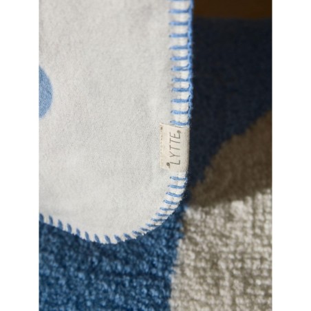 Puuvillane tekk Lumi Helesinine 75x100 cm | FreshDesign.ee