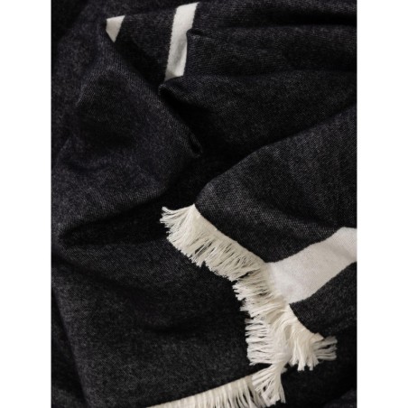 Puuvillane tekk Luan Must/Valge 130x170 cm | FreshDesign.ee