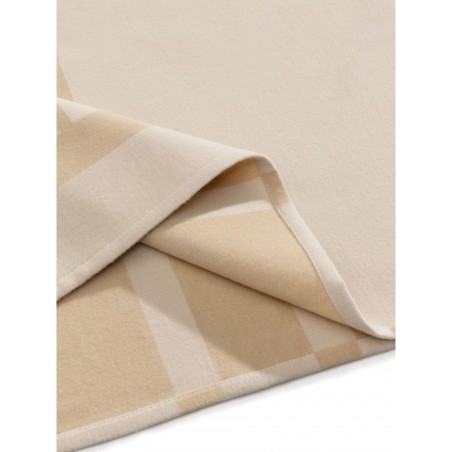 Puuvillane tekk Luan Cream/Beež 130x170 cm | FreshDesign.ee