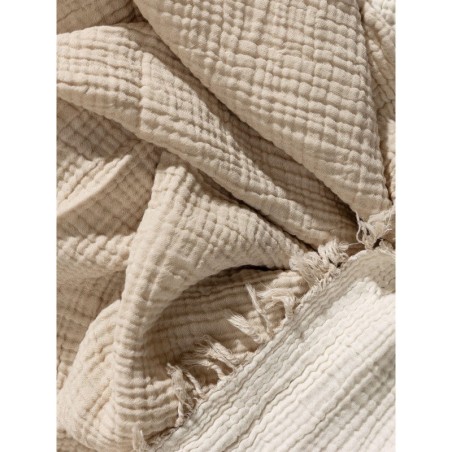 Puuvillane tekk Lilo Cream/Beige 130x170 cm | FreshDesign.ee