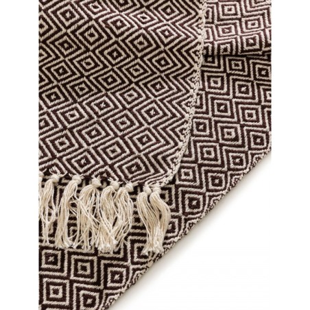 Puuvillane tekk Jasmin Brown 125x150 cm | FreshDesign.ee