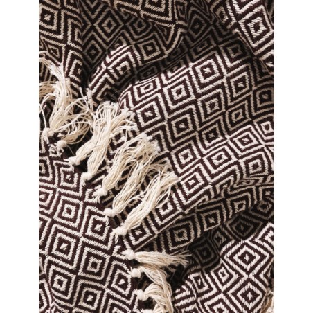 Puuvillane tekk Jasmin Brown 125x150 cm | FreshDesign.ee