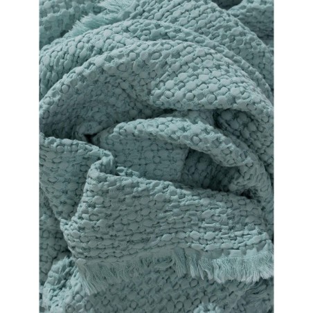 Puuvillane tekk Cloe Turquoise 130x170 cm | FreshDesign.ee