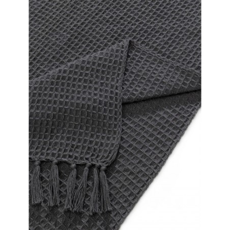 Puuvillane tekk Amalia Dark Grey 125x150 cm | FreshDesign.ee