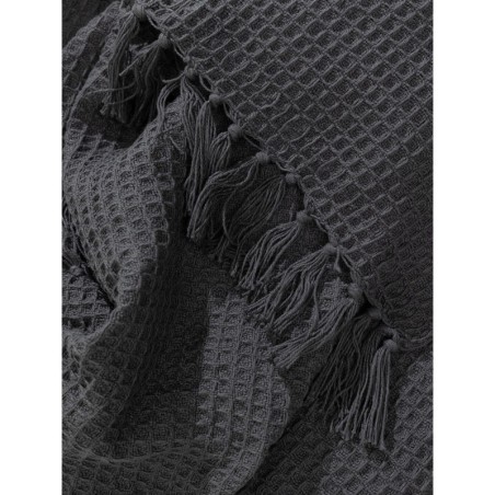 Puuvillane tekk Amalia Dark Grey 125x150 cm | FreshDesign.ee