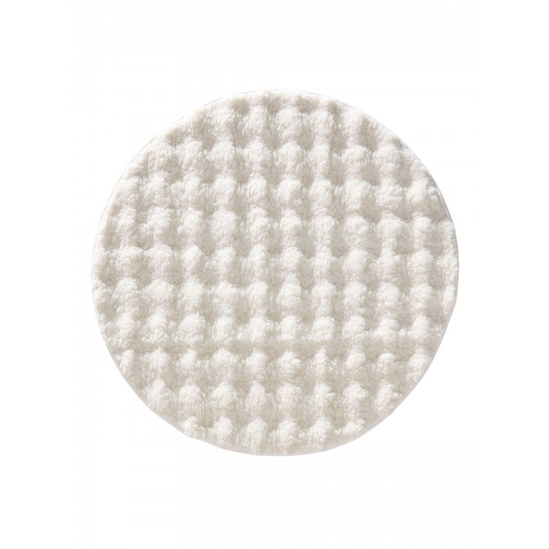 Pestav vaip Ted White Ø 80 cm ümmargune | FreshDesign.ee