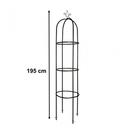 Aia taimede sammas, taimetugi metallist 195 cm | FreshDesign.ee