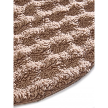 Pestav vaip Ted Helepruun Ø 80 cm ümmargune | FreshDesign.ee