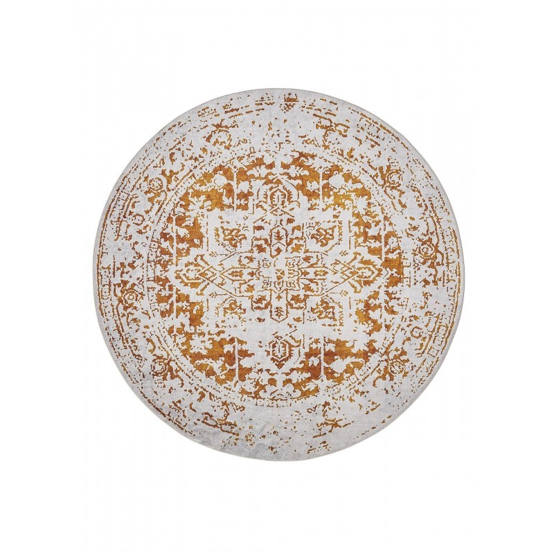 Pestav vaip Miray hall/oranž Ø 160 cm ümmargune | FreshDesign.ee