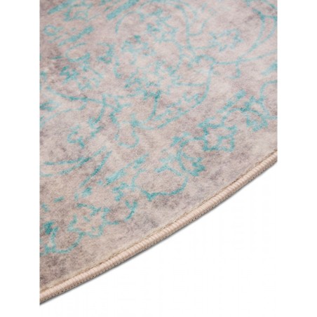 Pestav vaip Miray Grey/Turquoise Ø 160 cm ... | FreshDesign.ee