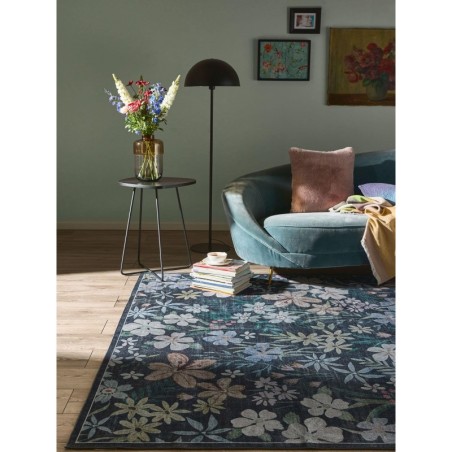 Pestav vaip Milly Mitmevärviline/Must 160x230 cm