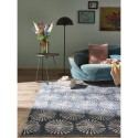 Pestav vaip Milly Charcoal/Blue 80x150 cm | FreshDesign.ee