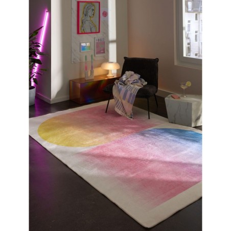 Pestav vaip Luna Multicolour/Pink 80x150 cm