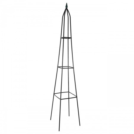 Pergola LUARO aia lillede tugi ronimisrooside metallist püramiidile