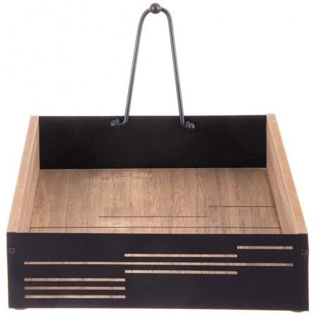 Metallist salvrätikuhoidja klambriga, must... | FreshDesign.ee