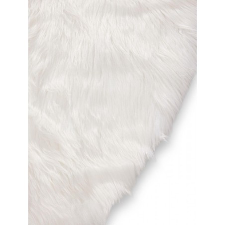 Pestav Shaggy vaip Nanuk White Ø 80 cm ümmargune | FreshDesign.ee