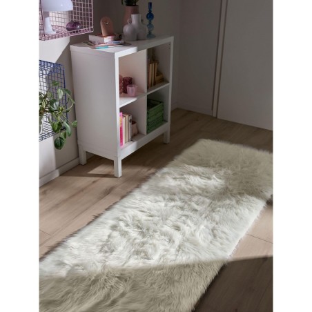 Pestav Shaggy vaip Nanuk Valge 80x240 cm