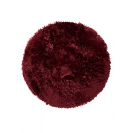 Pestav Shaggy vaip Nanuk Bordeaux Ø 80 cm ... | FreshDesign.ee