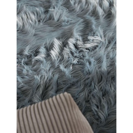 Pestav Shaggy vaip Nanuk Blue Ø 80 cm ümmargune | FreshDesign.ee