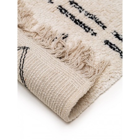 Pestav puuvillane vaip Naomi kreem 80x120 cm | FreshDesign.ee