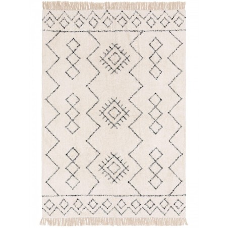 Pestav puuvillane vaip Naomi kreem 160x230 cm | FreshDesign.ee