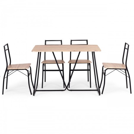 Söögitoa mööbli komplekt Laud + 4 tooli PARIS | FreshDesign.ee