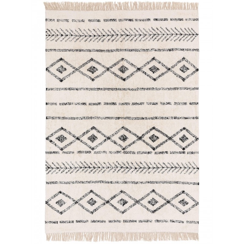 Pestav puuvillane vaip Naomi kreem 120x170 cm | FreshDesign.ee