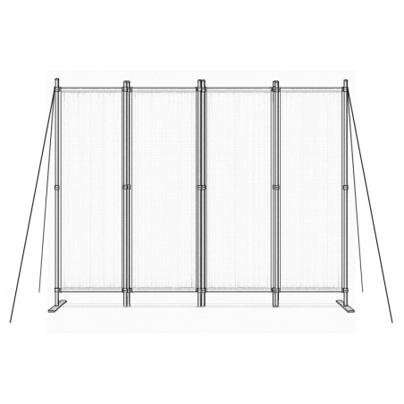 Kokkupandav 4-paneeliline aia- ja ruumijag... | FreshDesign.ee