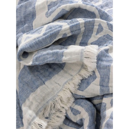 Linasegu Tekk Sabine Blue 130x170 cm | FreshDesign.ee