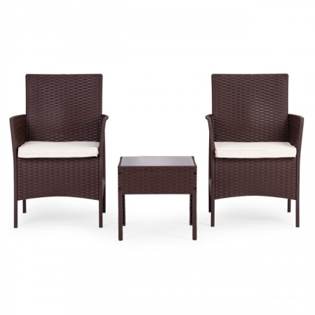 Aiamööbli komplekt 2 tugitooli + laud kara... | FreshDesign.ee