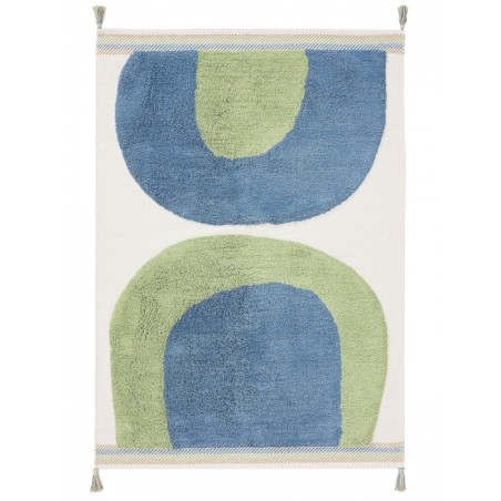 Laste vaip Rubiinsinine/Roheline 90x130 cm | FreshDesign.ee