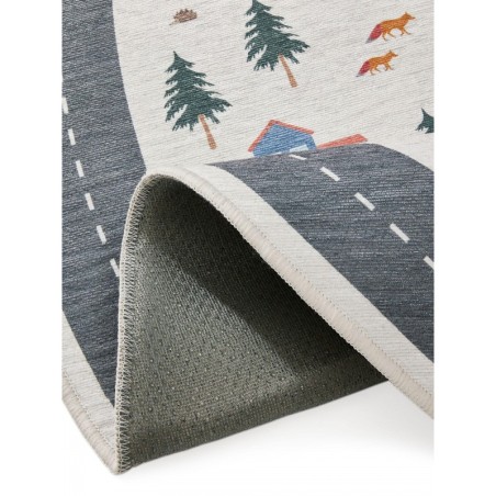 Laste vaip Linus Cream Ø 120 cm ümmargune | FreshDesign.ee